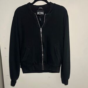 Victoria secret sport Black Zip-Up Jacket